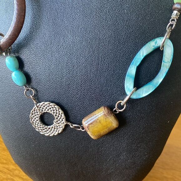 Sterling silver necklace - Picture 3 of 5